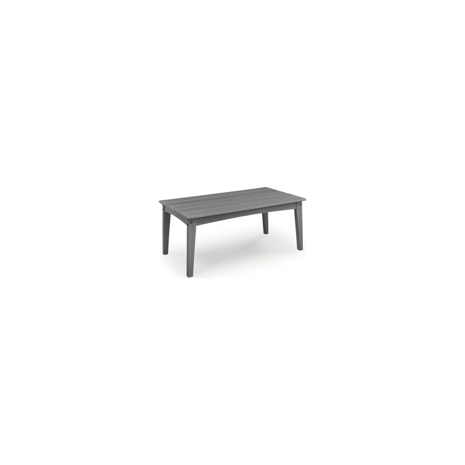 lone view bay gray cocktail table   