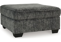 lonoke gunmetal cocktail ottoman   