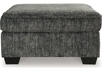 lonoke gunmetal cocktail ottoman   