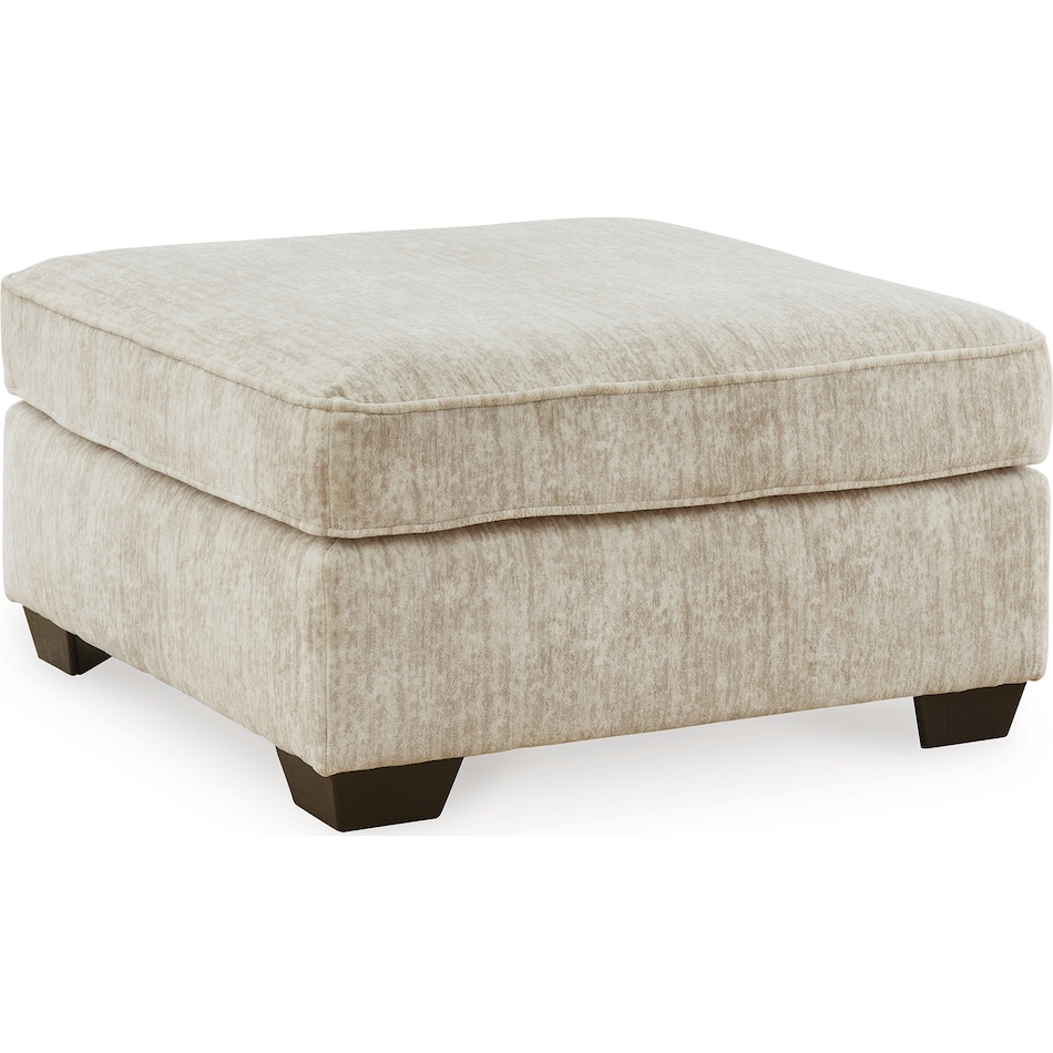 lonoke parchment cocktail ottoman   