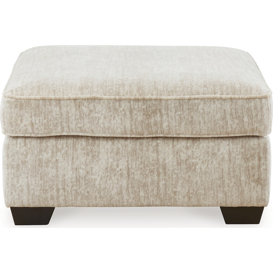 lonoke parchment cocktail ottoman   