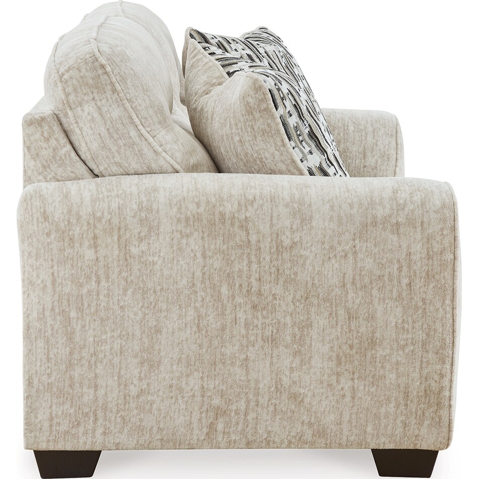 lonoke parchment loveseat   