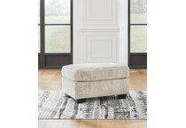 lonoke parchment ottoman   