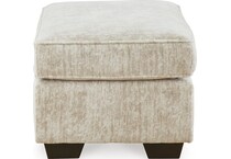 lonoke parchment ottoman   