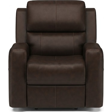 LORAIN II LEATHER POWER RECLINER BY FLEXSTEEL