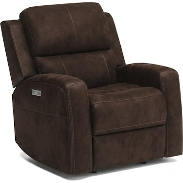 LORAIN II LEATHER POWER RECLINER BY FLEXSTEEL