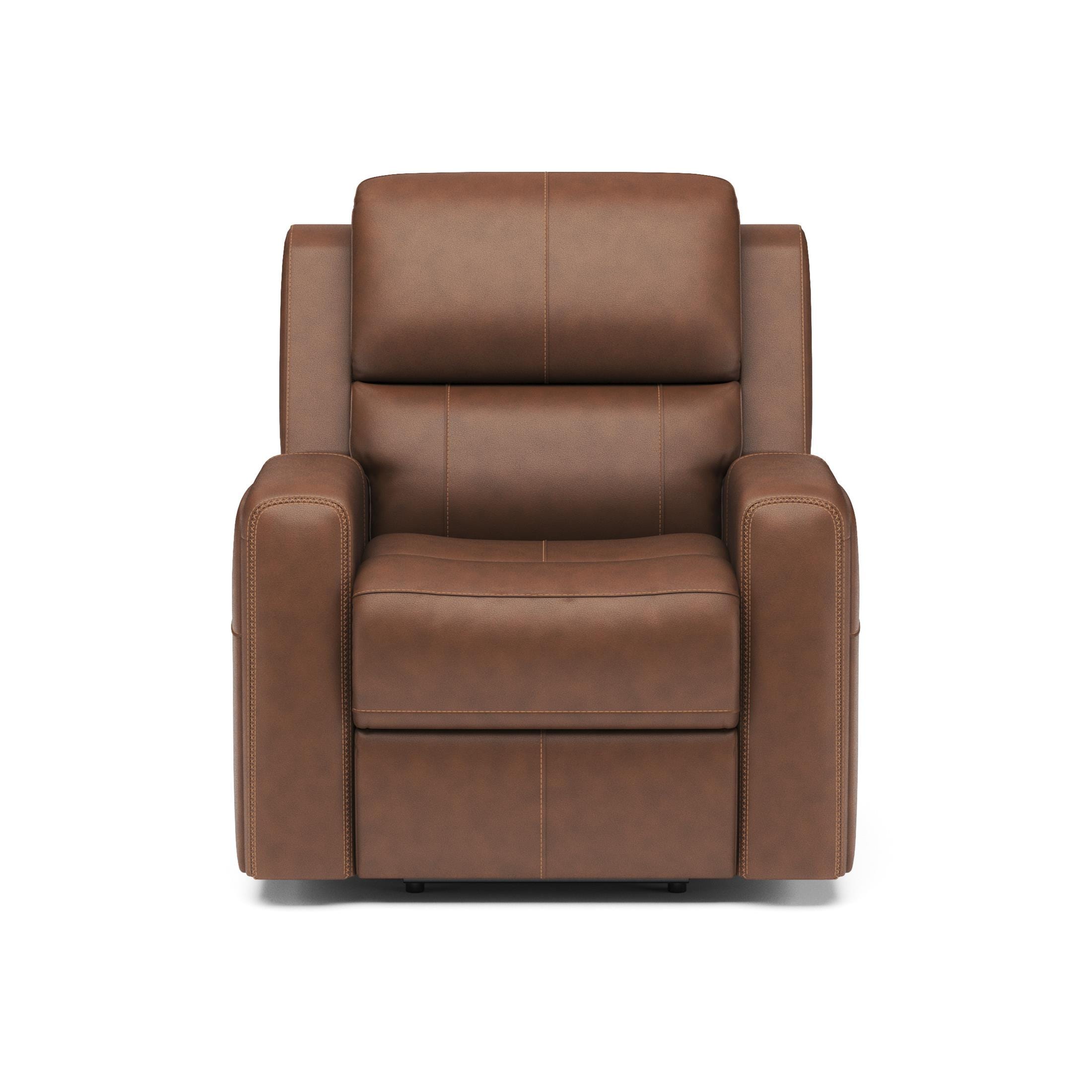 LORAIN LEATHER POWER RECLINER BY FLEXSTEEL | Morris
