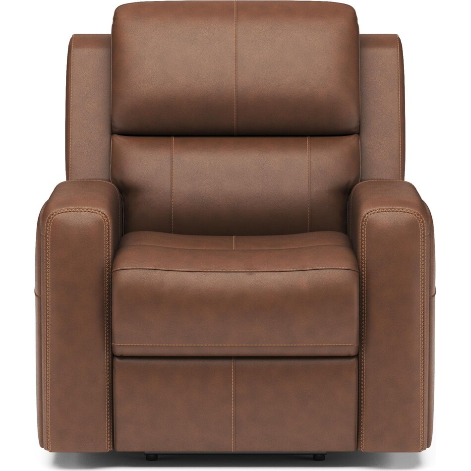 lorain motion sofa group brown power leather recliner   