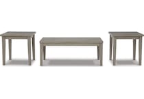 loratti gray  pack tables   