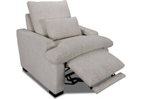 lorelai tan power recliner   