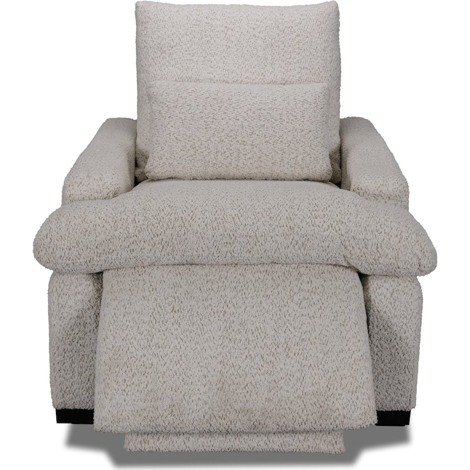 lorelai tan power recliner   