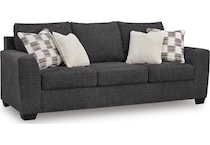 loreo ebony sofa   