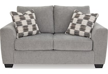 loreo flint loveseat   