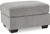 loreo flint ottoman   