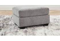 loreo flint ottoman   
