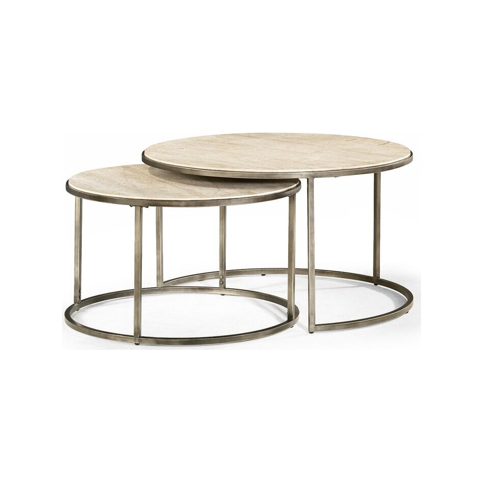 loretto beige cocktail table   