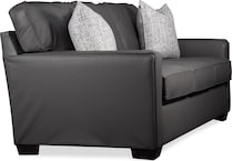 lori leather sofa   