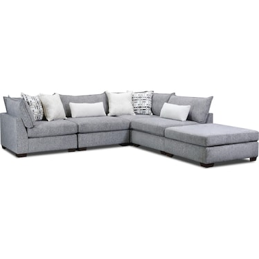 LORIANN 4-PC MODULAR SECTIONAL