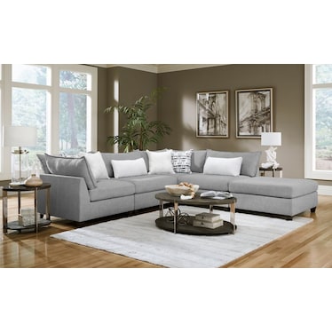 LORIANN 4-PC MODULAR SECTIONAL