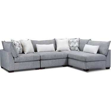 LORIANN 4-PC MODULAR SECTIONAL