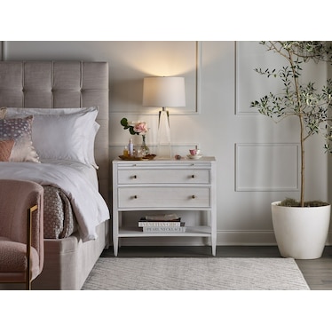 LOVE.JOY.BLISS 2-DRAWER NIGHTSTAND