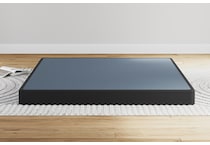low profile grey box spring full   