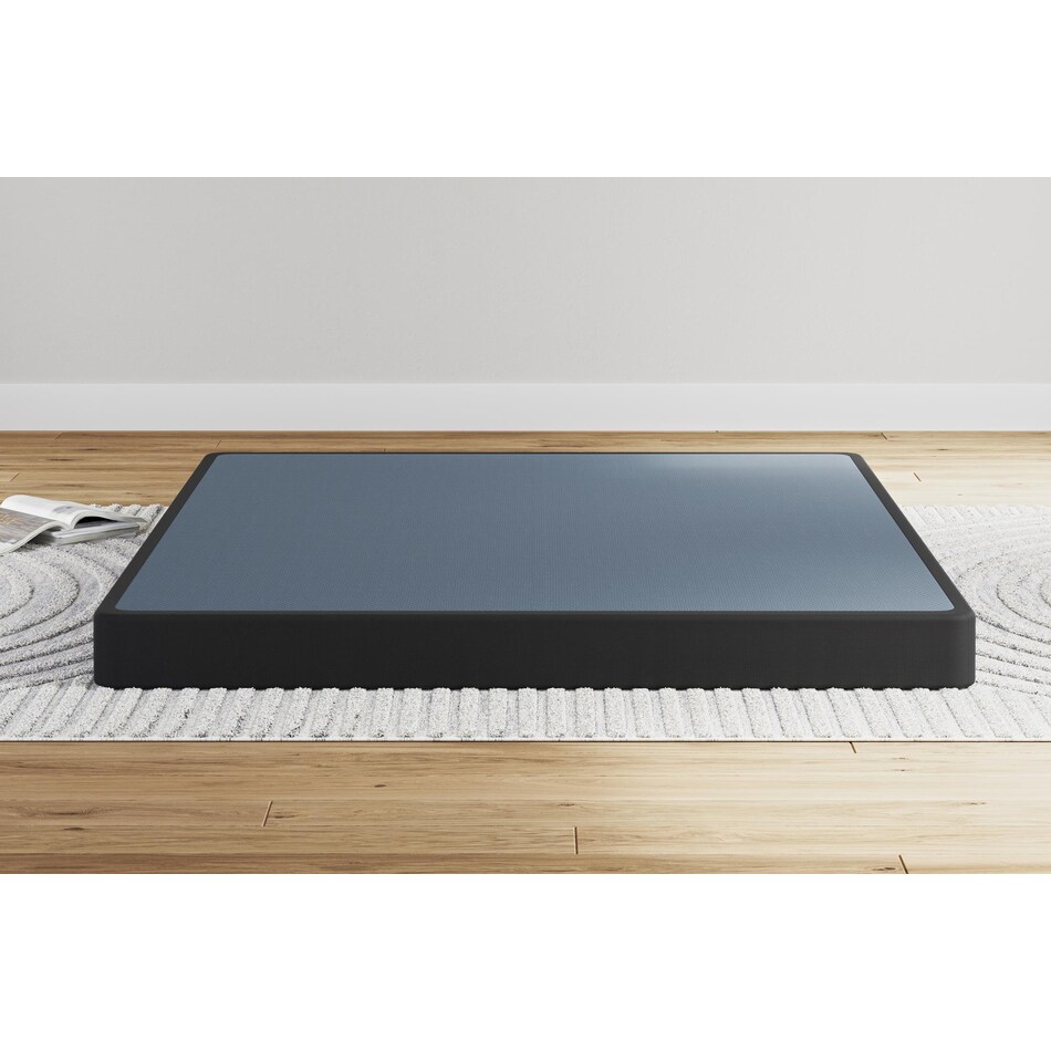 low profile grey box spring full   
