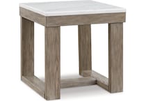 loyaska brown ivory end table   