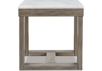 loyaska brown ivory end table   