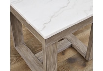 loyaska brown ivory end table   
