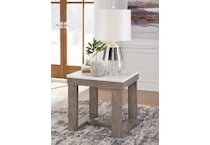 loyaska brown ivory end table   