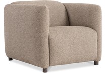 luc brown power recliner   