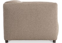 luc brown power recliner   