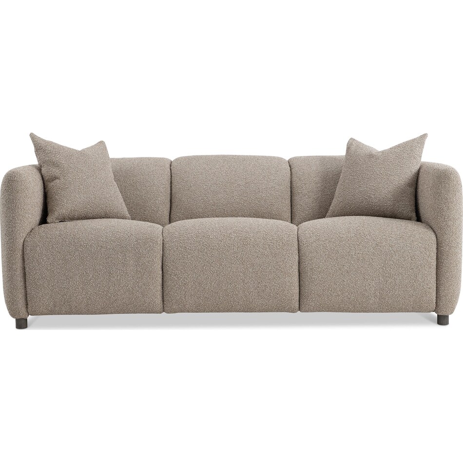luc brown power reclining sofa   