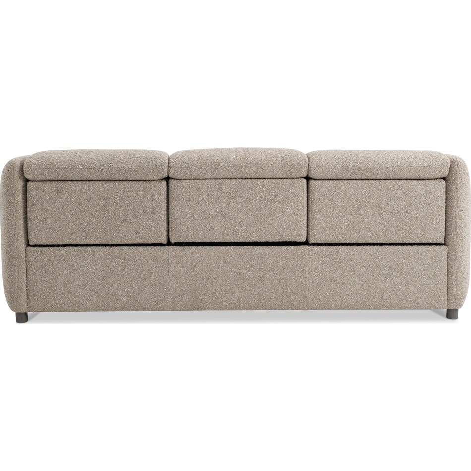 luc brown power reclining sofa   