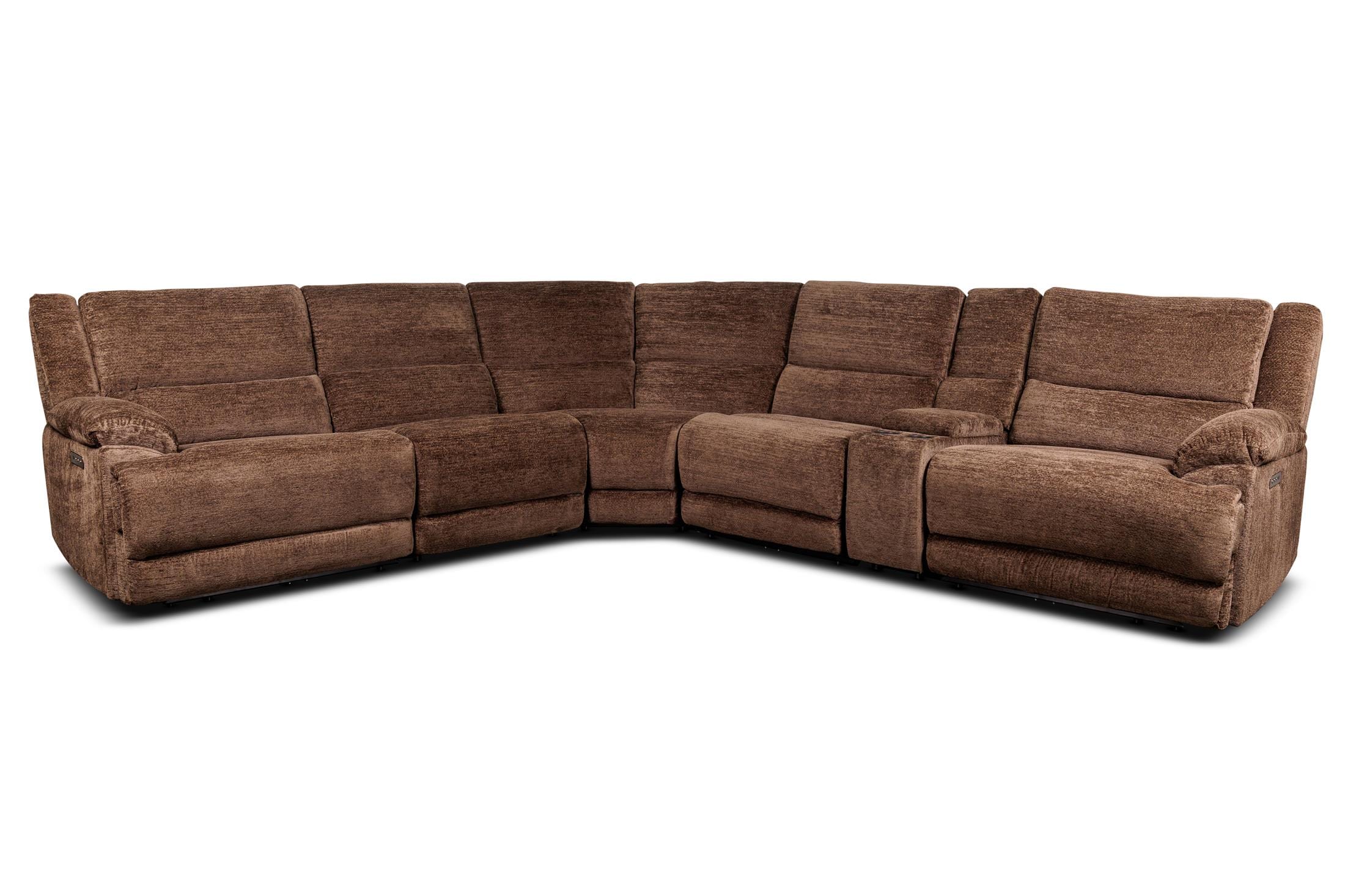 LUCY 6-PC POWER RECLINING SECTIONAL | Morris