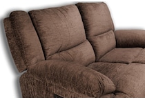 lucy brown power reclining loveseat   