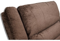 lucy brown power reclining sofa   