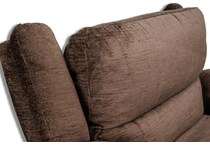 lucy brown power reclining sofa   