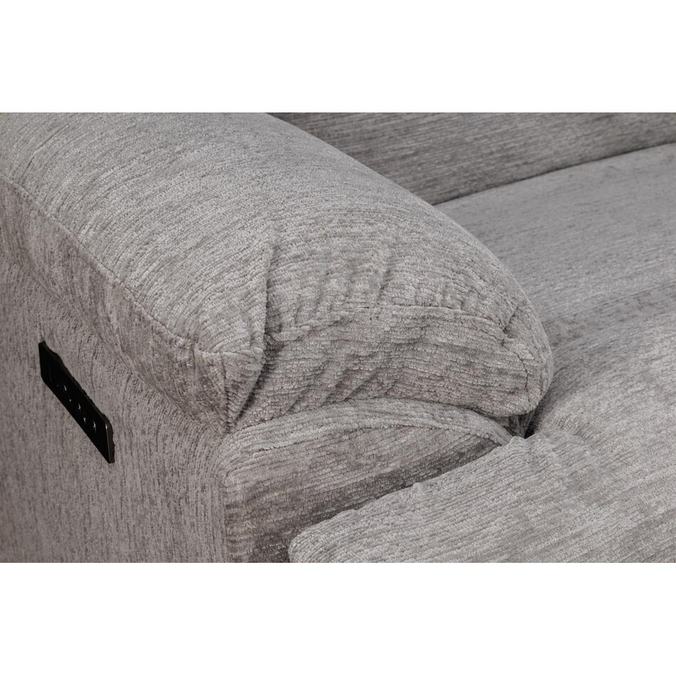 lucy grey recliner   