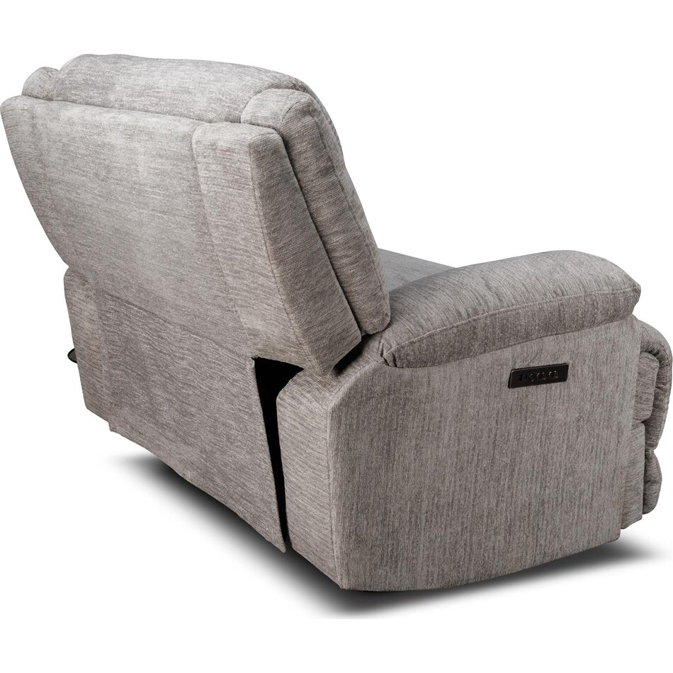 lucy grey recliner   