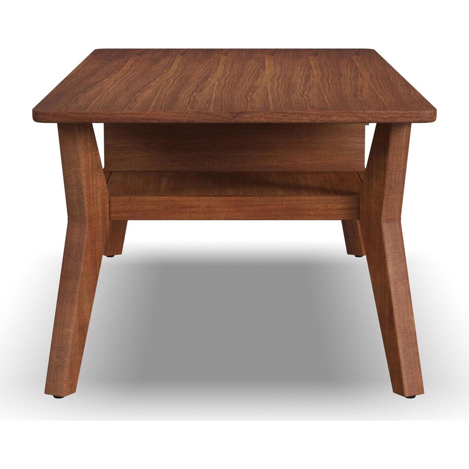 ludwig brown cocktail table   