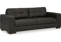 luigi thunder leather sofa   