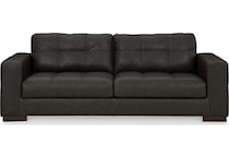 luigi thunder leather sofa   