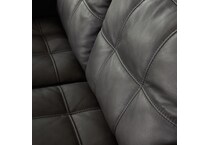 luigi thunder leather sofa   