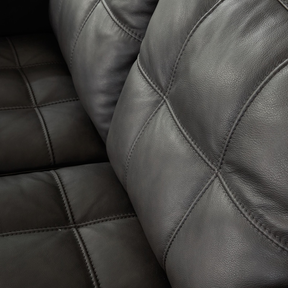 luigi thunder leather sofa   