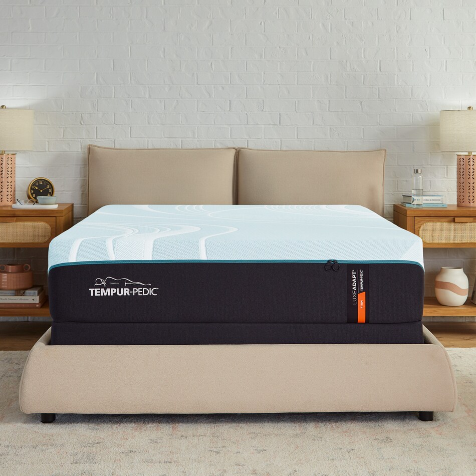 luxe adapt  firm blue mattress cal king   