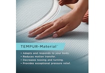 luxe adapt  firm blue mattress cal king   