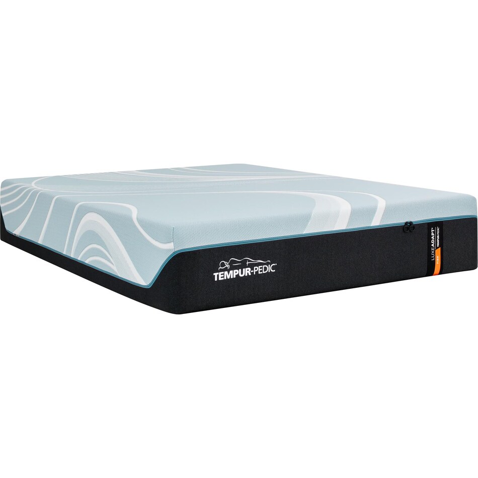 luxe adapt  firm blue mattress king   