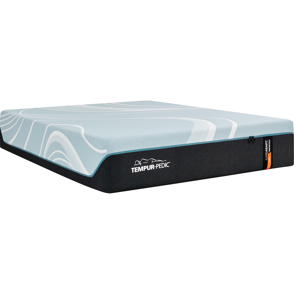 luxe adapt  firm blue mattress king   